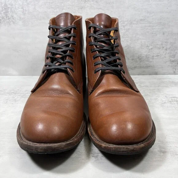 Red Wing Sheldon 9073 Teak Featherstone Made in USA Boots - Men's Size 11.5 D
